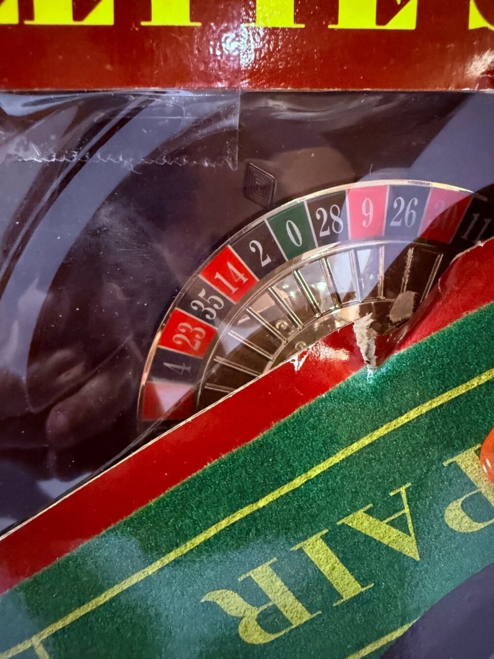 **Open Box** Deluxe 10" Roulette Set Complete In Box Rake Casino Game - Picture 4 of 6